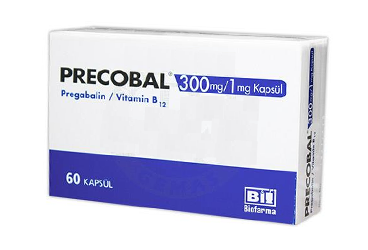 PRECOBAL 300 mg /1 mg 60 kapsül kutu görseli