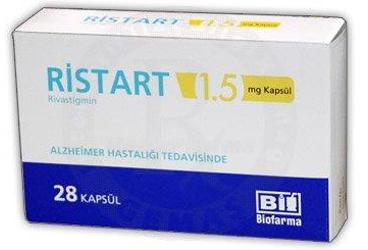RISTART 1.5 mg 28 kapsül kutu görseli