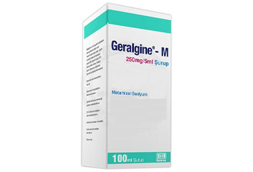 GERALGINE-M 5 ml 250 mg 100 ml şurup { Biofarma } kutu görseli