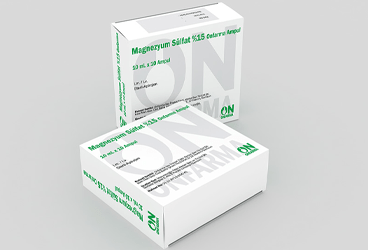 MAGNEZYUM SULFAT %15 10 ampül kutu görseli