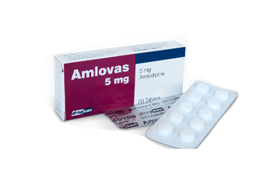 AMLOVAS 5 mg 90 tablet kutu görseli