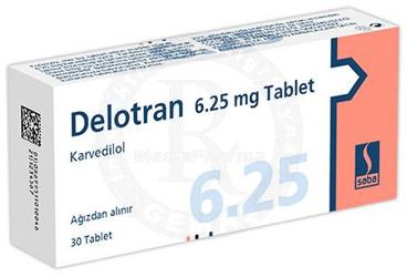 CARVESAN 6.25 mg 30 tablet kutu görseli