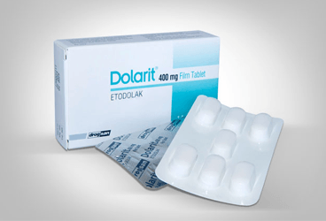DOLARIT 400 mg 14 film tablet kutu görseli