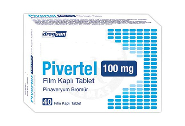 PIVERTEL 100 mg film kaplı tablet (40 tablet) kutu görseli