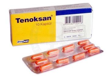 TENOKSAN 20 mg 10 kapsül kutu görseli