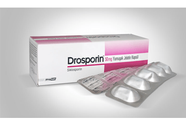 DROSPORIN 50 mg 50 yumuşak jelatin kapsül kutu görseli