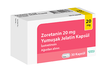 ZORETANIN 20 mg 30 kapsül { Drogsan } kutu görseli