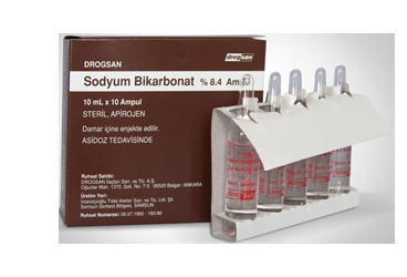 SODYUM BICAR.%8.4 10 ml 10 ampül kutu görseli