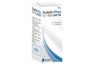 SULIDIN PLUS likit jel 50 G { Exeltis } kutu görseli
