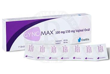 GYNOMAX 100 mg/150 mg 7 vaginal ovül kutu görseli