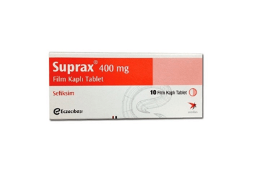 SUPRAX 400 mg 10 film tablet kutu görseli