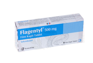 FLAGENTYL 500 mg 4 film tablet kutu görseli