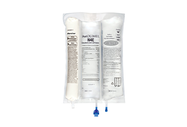PERIOLIMEL N4-600E infüzyon için elektrolitli aminoasit çöz. glükoz çöz. ve lipid emülsiyonu. 1500 ml torba { E.İ.P } kutu görseli