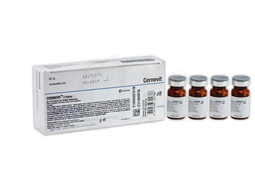 CERNEVIT IV/IM kull.iç.liy.multivitamin 4 flakon { E.İ.P } kutu görseli