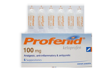 PROFENID 100 mg 12 supozituar {E.İ.P} kutu görseli