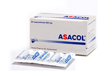 ASACOL 500 mg 20 supozituar kutu görseli
