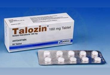 TALOZIN 160 mg 50 tablet kutu görseli