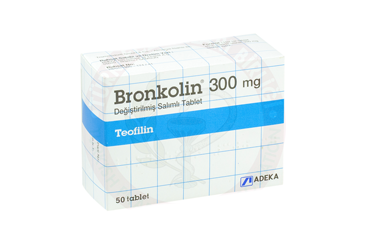 BRONKOLIN 300 retard 30 tablet kutu görseli