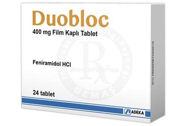 DUOBLOC 400 mg film kaplı tablet(24 tablet) kutu görseli