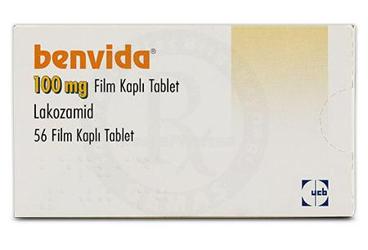VIMPAT 100 mg 56 film kaplı tablet { Adeka } kutu görseli