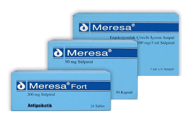 MERESA 50 mg 30 kapsül kutu görseli