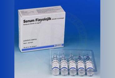 SERUM FIZYOLOJIK %0.9 10 ml 10 ampül kutu görseli