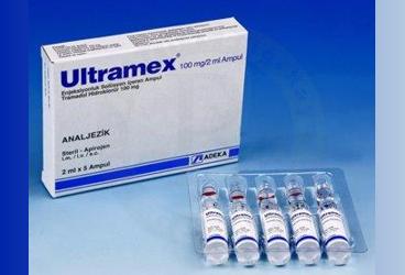 ULTRAMEX 100 mg/2ml enj.sol.içeren 5 ampül kutu görseli