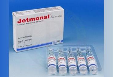 JETMONAL % 2 5 ml 5 ampül kutu görseli