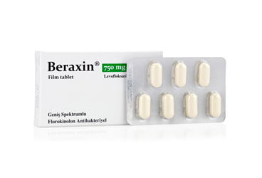BERAXIN 750 mg 7 film tablet kutu görseli
