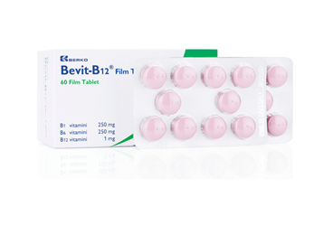 BEVIT B12 60 film kaplı tablet kutu görseli