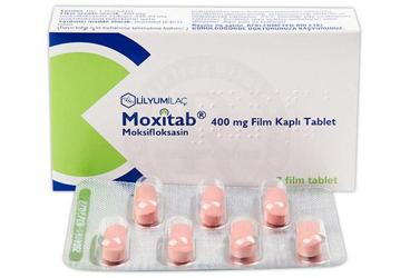 MOXITAB 400 mg 7 film tablet { Berko } kutu görseli