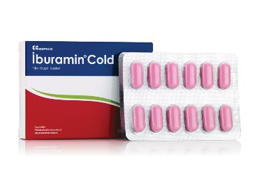 IBURAMIN COLD 12 film kaplı tablet kutu görseli