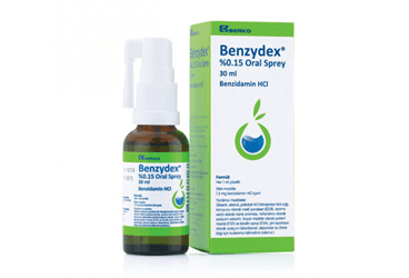 BENZYDEX %0.15 30 ml oral sprey kutu görseli