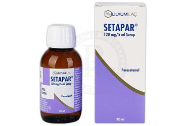 BERKO-SETAMOL 120 mg 100 ml şurup kutu görseli