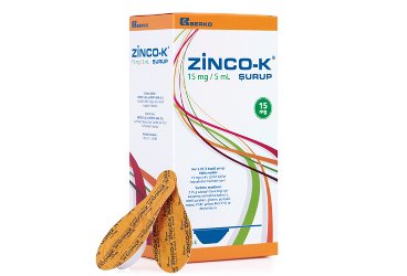 ZINCO-K 15mg/5 ml 20 kaşık şurup kutu görseli