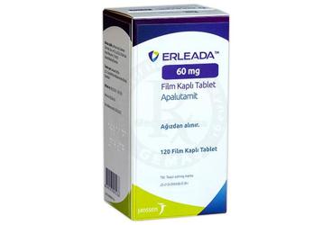 ERLEADA 60 mg film kaplı tablet (120 tablet) kutu görseli