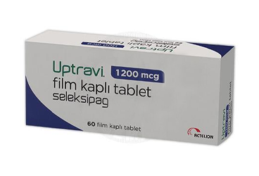 UPTRAVI 1200 mcg 60 film kaplı tablet kutu görseli
