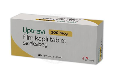 UPTRAVI 200 mcg 60 film kaplı tablet { Johnson & Johnson } kutu görseli