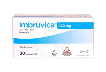 IMBRUVICA 420 mg mg film kaplı tablet (30 adet) kutu görseli