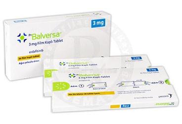 BALVERSA 3 mg film kaplı tablet (56 tablet) kutu görseli