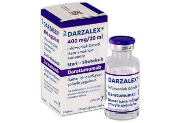 DARZALEX 400 mg/200 ml infüzyonluk çözelti hazırlamak için konsantre kutu görseli