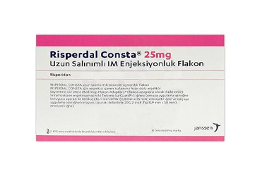 RISPERDAL CONSTA 25 mg uzun salımlı IM enj. 1 flakon kutu görseli