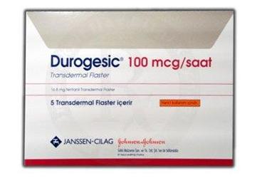 DUROGESIC 100 mcg 5 TTS flaster kutu görseli