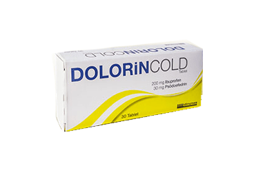 DOLORIN COLD 10 tablet kutu görseli
