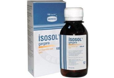ISOSOL % 7.5 100 ml gargara kutu görseli