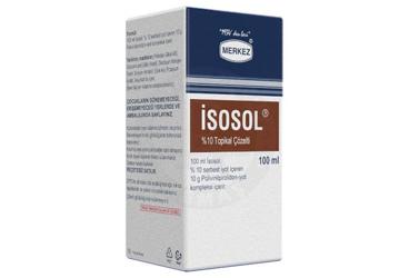 ISOSOL % 10 topikal çözelti-100 ml kutu görseli