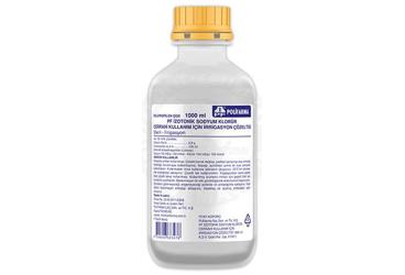 PF IZOTONIK Sodyum Klorür cerrahi kullanım için irrigasyon çözeltisi 1000 ml kutu görseli