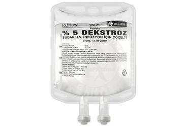 POLIFLEKS %5 DEKSTROZ 250 ml sol. setli kutu görseli