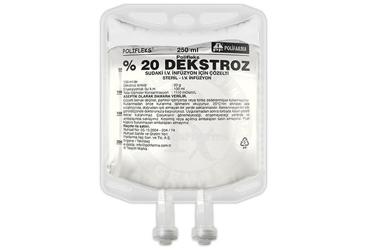 POLIFLEKS %20 DEKSTROZ 250 ml sol. setli kutu görseli