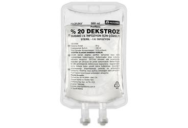 POLIFLEKS %20 DEKSTROZ 500 ml sol. setsiz kutu görseli